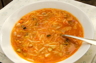 Jesienna minestrone alla Milanese